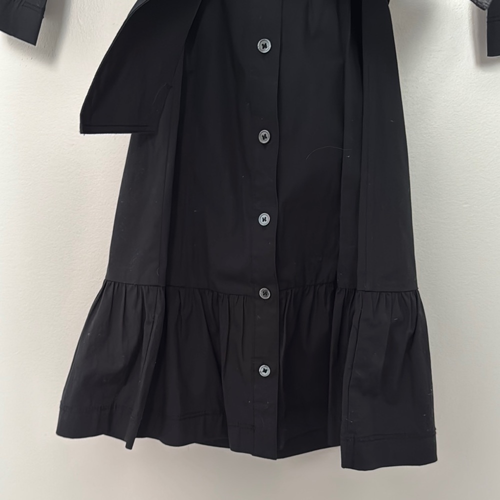 Veronica Beard Black Button Dress - Picture 4 of 4